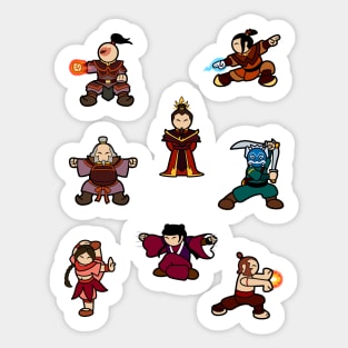 ATLA Mini Stickers: Fire Nation Sticker